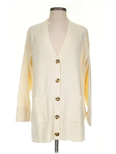 Madewell Cardigan Sweater In Ivory