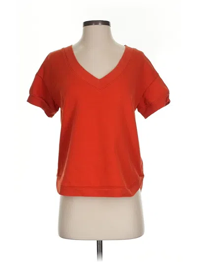 Pre-owned Madewell Cardigan Sweater In Orange