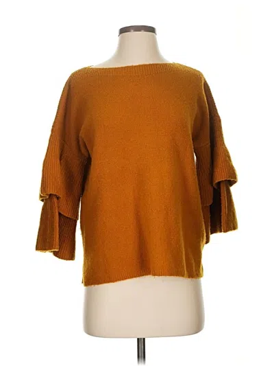 Pre-owned Madewell Cardigan Sweater In Orange