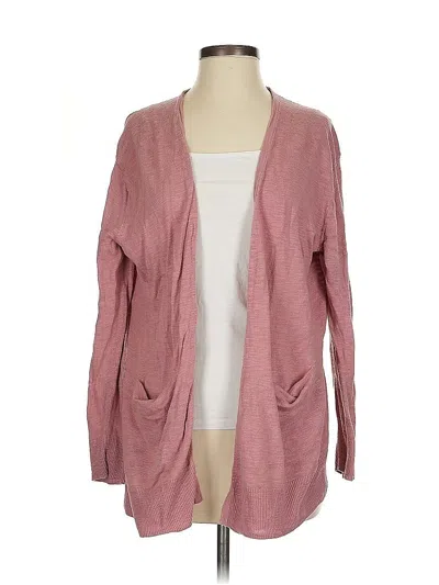 Pre-owned Madewell Cardigan Sweater In Pink