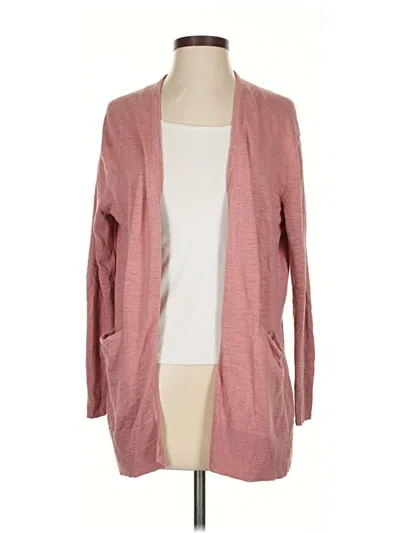 Pre-owned Madewell Cardigan Sweater In Pink