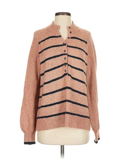 Pre-owned Madewell Cardigan Sweater In Pink