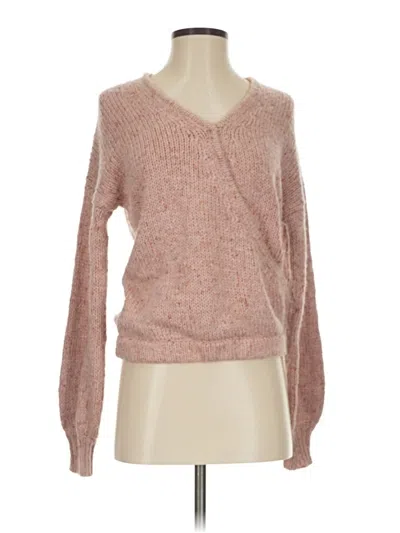 Pre-owned Madewell Cardigan Sweater In Pink
