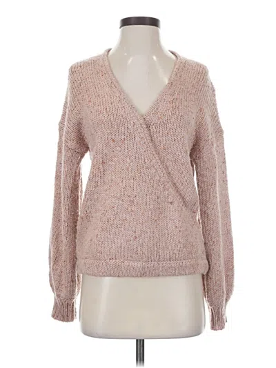 Pre-owned Madewell Cardigan Sweater In Pink
