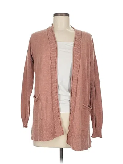 Pre-owned Madewell Cardigan Sweater In Pink
