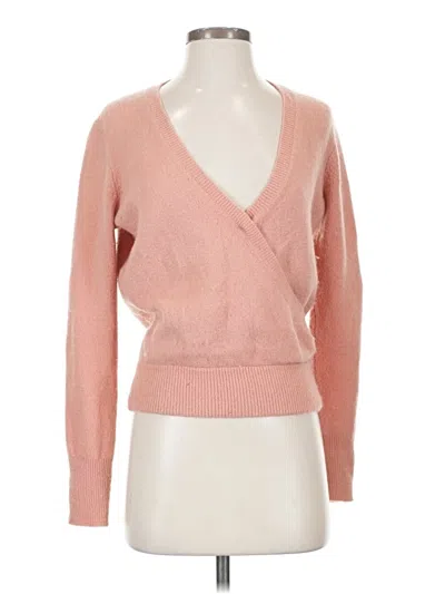 Pre-owned Madewell Cardigan Sweater In Pink