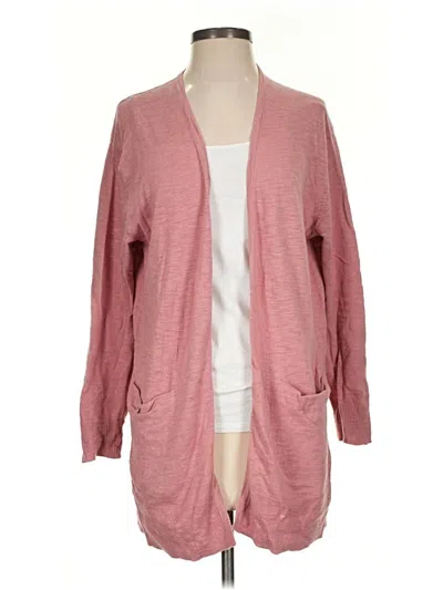 Pre-owned Madewell Cardigan Sweater In Pink