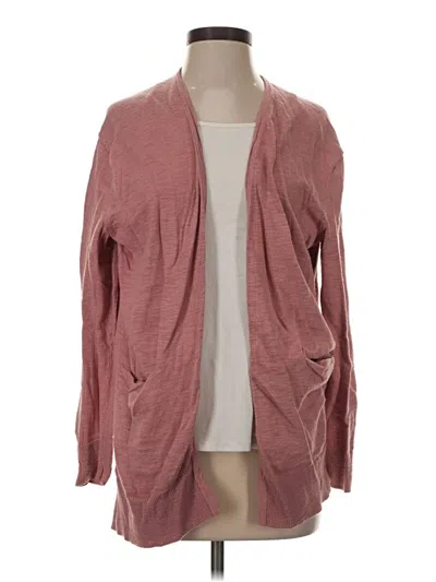 Pre-owned Madewell Cardigan Sweater In Pink