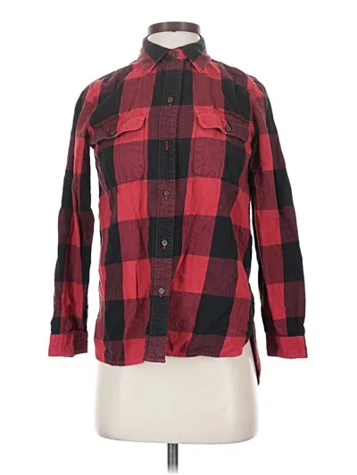 Pre-owned Madewell Cardigan Sweater In Red