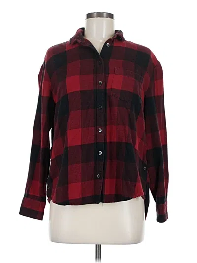 Pre-owned Madewell Cardigan Sweater In Red