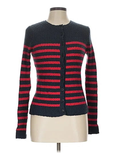 Pre-owned Madewell Cardigan Sweater In Red