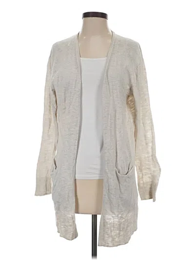 Pre-owned Madewell Cardigan Sweater In Silver