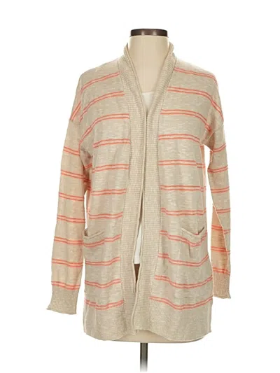 Pre-owned Madewell Cardigan Sweater In Tan