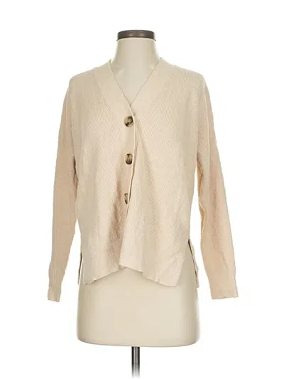Pre-owned Madewell Cardigan Sweater In Tan
