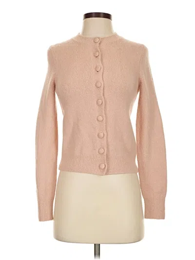 Pre-owned Madewell Cardigan Sweater In Tan