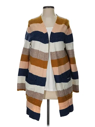 Pre-owned Madewell Cardigan Sweater In Tan