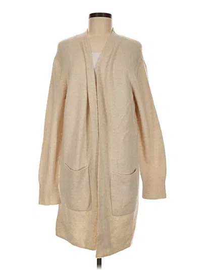 Pre-owned Madewell Cardigan Sweater In Tan