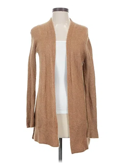 Pre-owned Madewell Cardigan Sweater In Tan