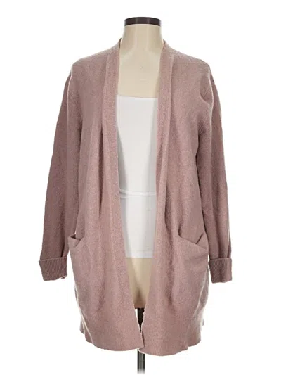 Pre-owned Madewell Cardigan Sweater In Tan