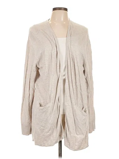 Pre-owned Madewell Cardigan Sweater In Tan
