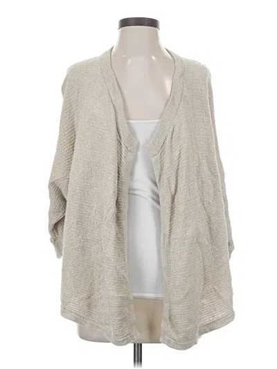 Pre-owned Madewell Cardigan Sweater In Tan