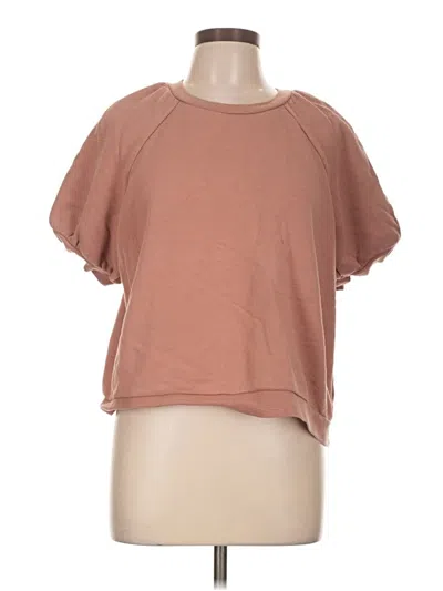 Pre-owned Madewell Cardigan Sweater In Tan