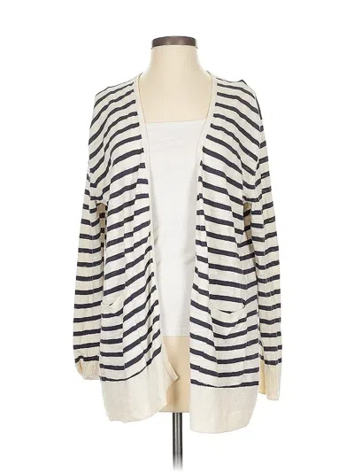 Pre-owned Madewell Cardigan Sweater In White