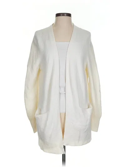 Pre-owned Madewell Cardigan Sweater In White