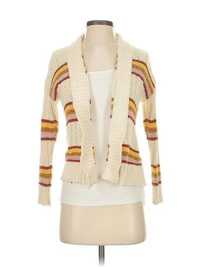 Pre-owned Madewell Cardigan Sweater In White
