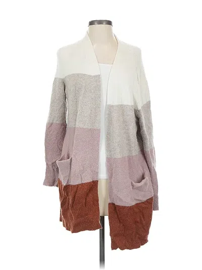 Pre-owned Madewell Cardigan Sweater In White