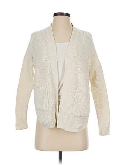 Pre-owned Madewell Cardigan Sweater In White