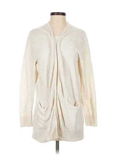 Pre-owned Madewell Cardigan Sweater In White