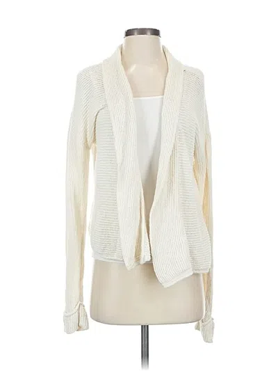 Pre-owned Madewell Cardigan Sweater In White