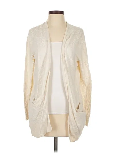 Pre-owned Madewell Cardigan Sweater In White