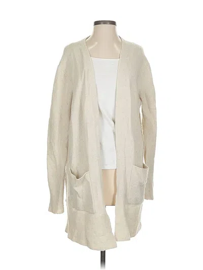 Pre-owned Madewell Cardigan Sweater In White