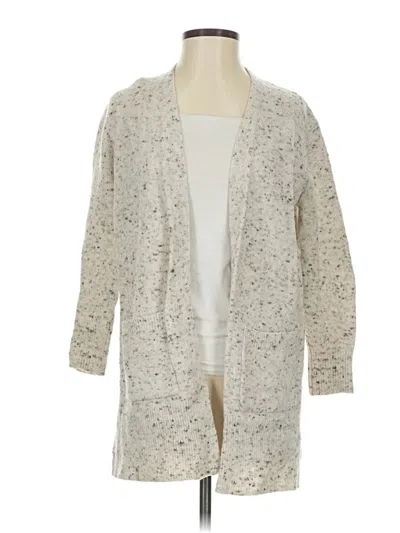 Pre-owned Madewell Cardigan Sweater In White