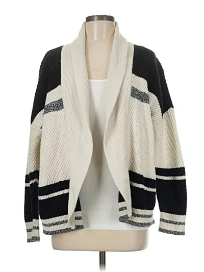 Pre-owned Madewell Cardigan Sweater In White