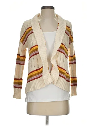 Pre-owned Madewell Cardigan Sweater In White
