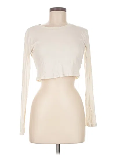 Pre-owned Madewell Cardigan Sweater In White