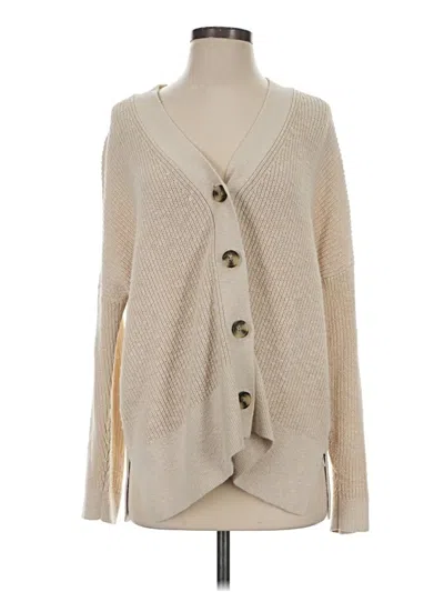 Pre-owned Madewell Cardigan Sweater In White