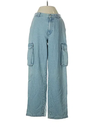 Pre-owned Madewell Cargo Pants In Blue
