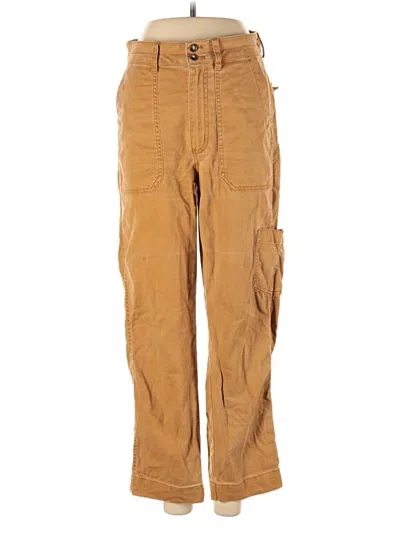 Pre-owned Madewell Cargo Pants In Brown