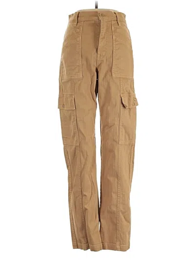 Pre-owned Madewell Cargo Pants In Brown