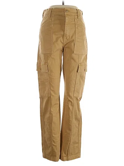 Pre-owned Madewell Cargo Pants In Brown