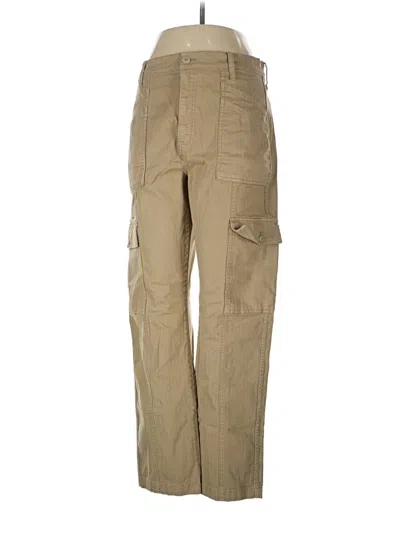 Pre-owned Madewell Cargo Pants In Brown