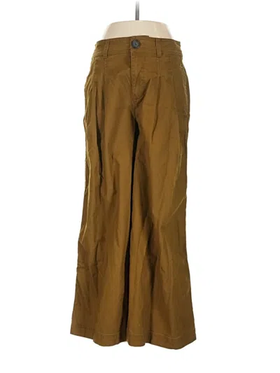 Pre-owned Madewell Cargo Pants In Brown