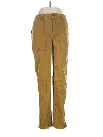 Pre-owned Madewell Cargo Pants In Brown
