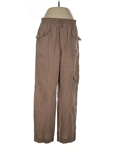 Pre-owned Madewell Cargo Pants In Brown