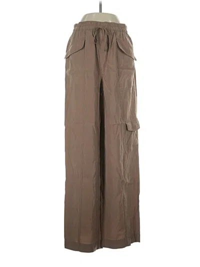 Pre-owned Madewell Cargo Pants In Brown