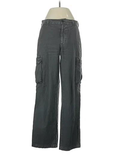 Pre-owned Madewell Cargo Pants In Gray